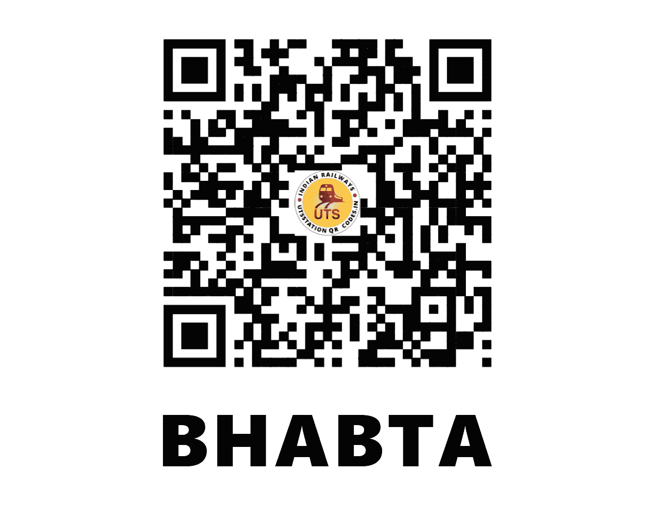 UTS QR Code for BHABTA - BFT (ER - WEST BENGAL)